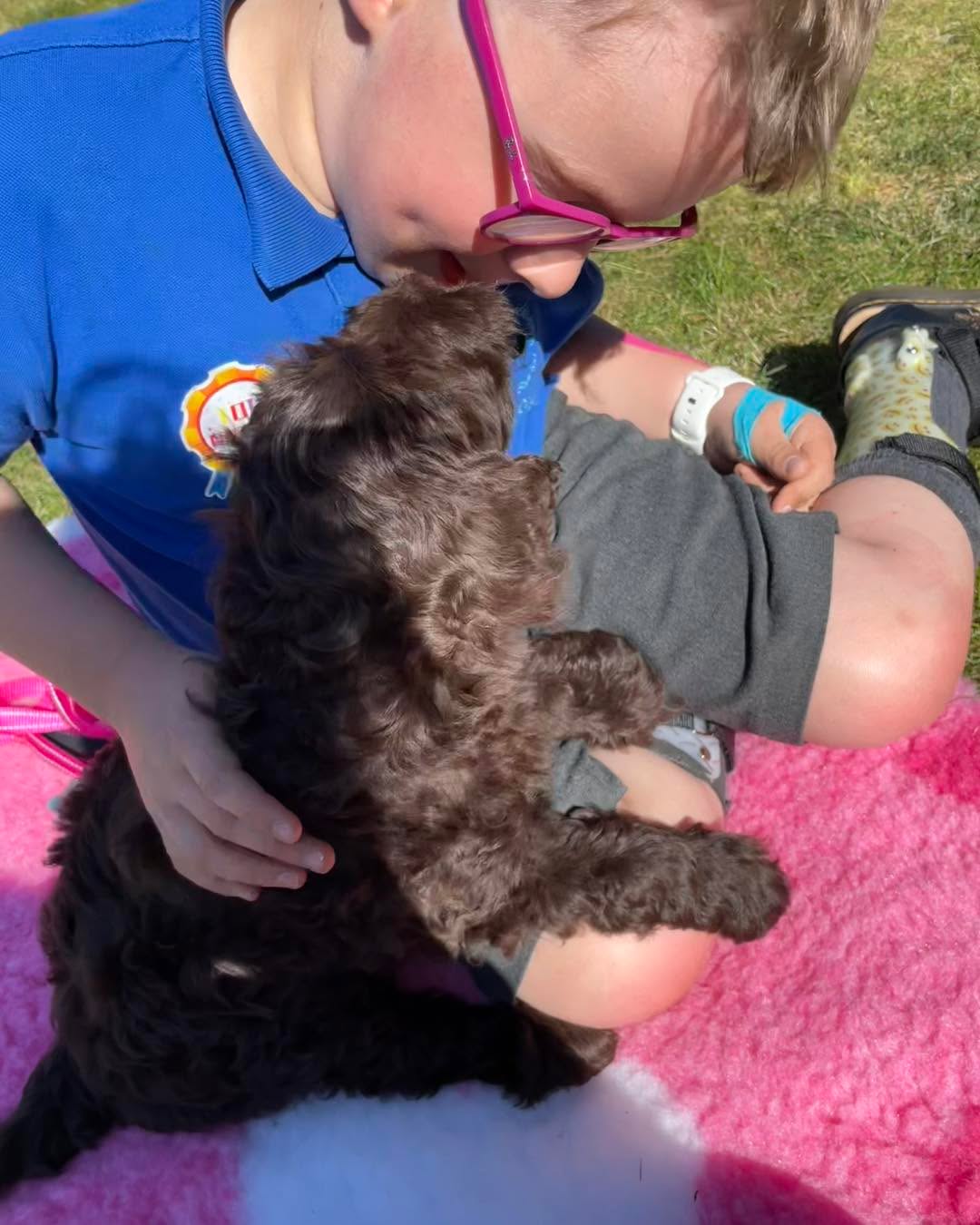 First cuddles with Angel